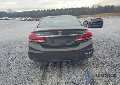 2014 Honda Civic Lx из США, поврежденный, VIN 2HGFB2F53EH507594